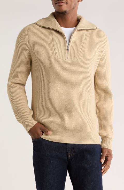 Quarter Zip Sweater