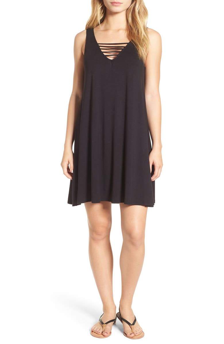 Socialite 'Serena' Strappy Tank Dress, Main, color, 