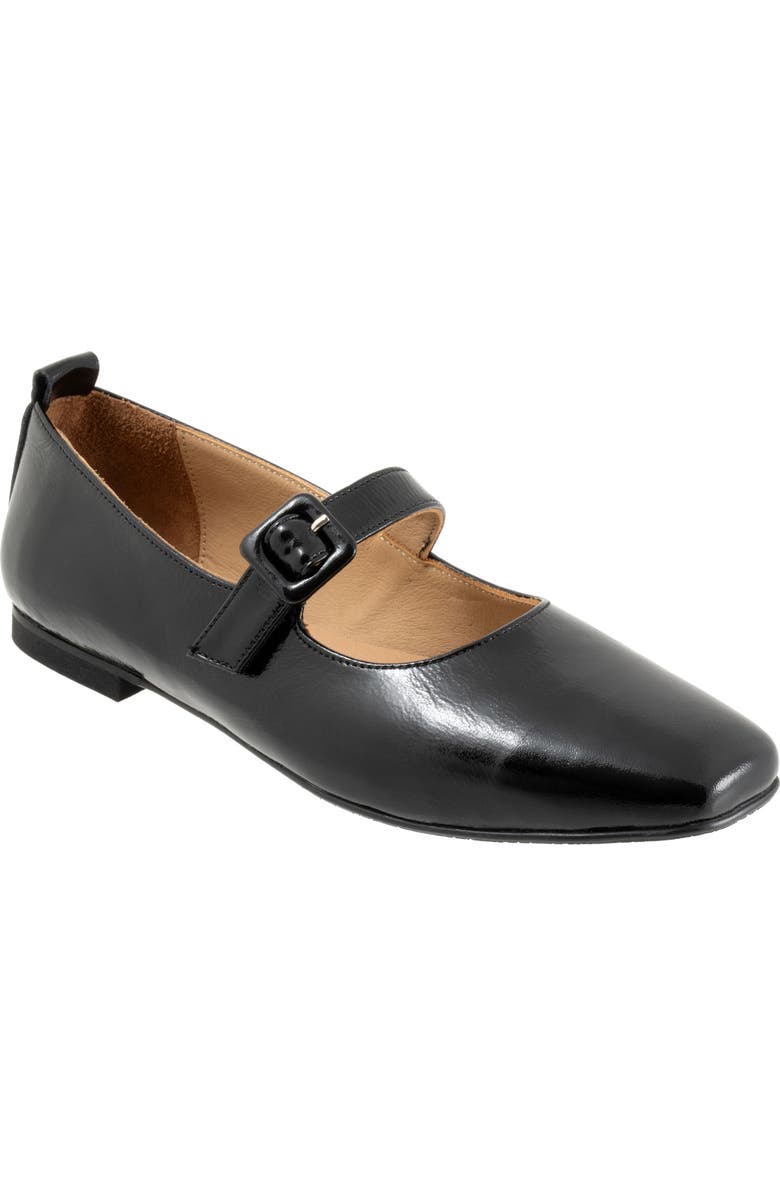 Bueno Eliana Mary Jane Flat, Main, color, Black Patent