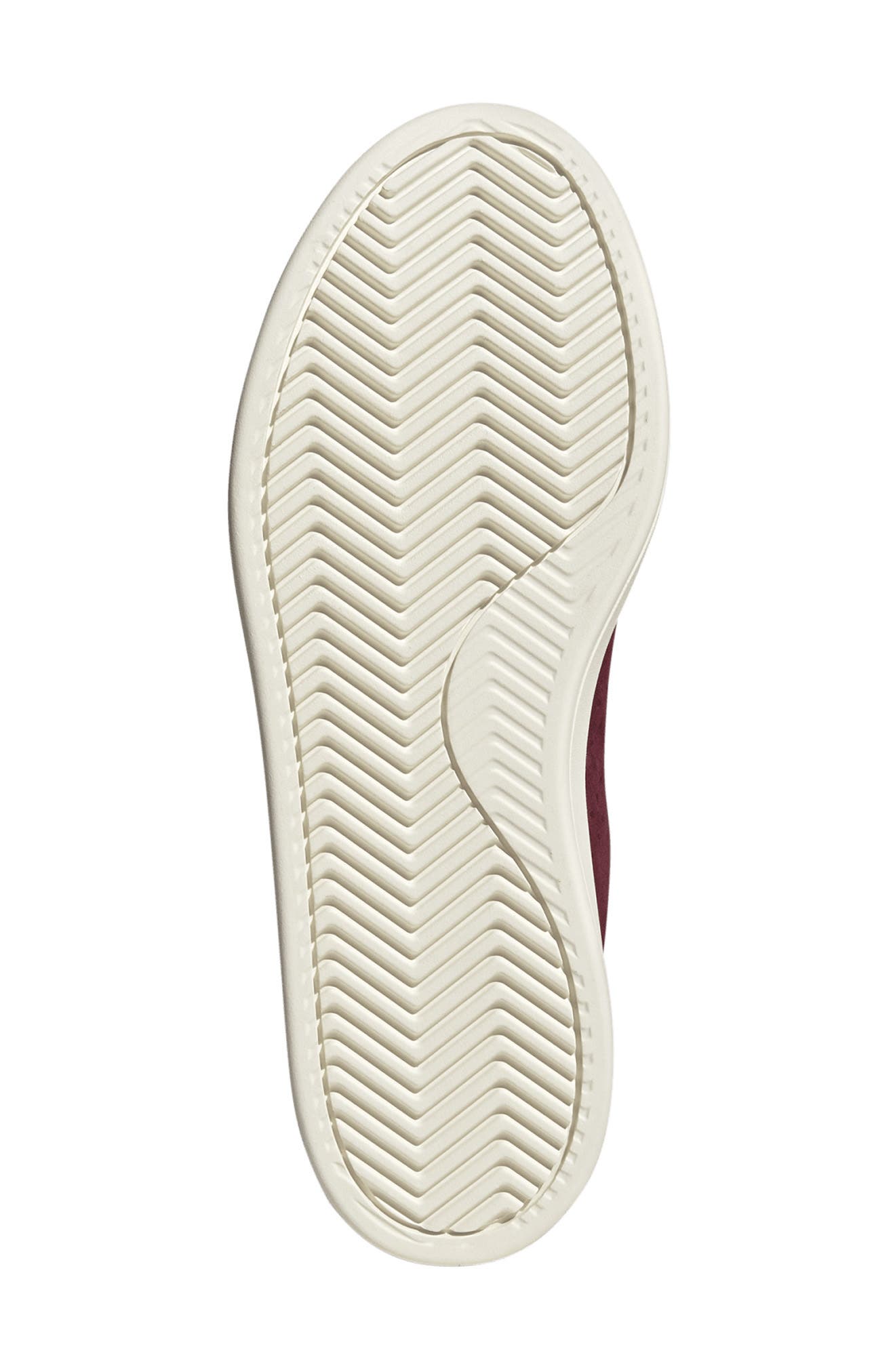 adidas Advantage 2.0 Low Top Sneaker, Alternate, color, Maroon/ Yellow/ Off White