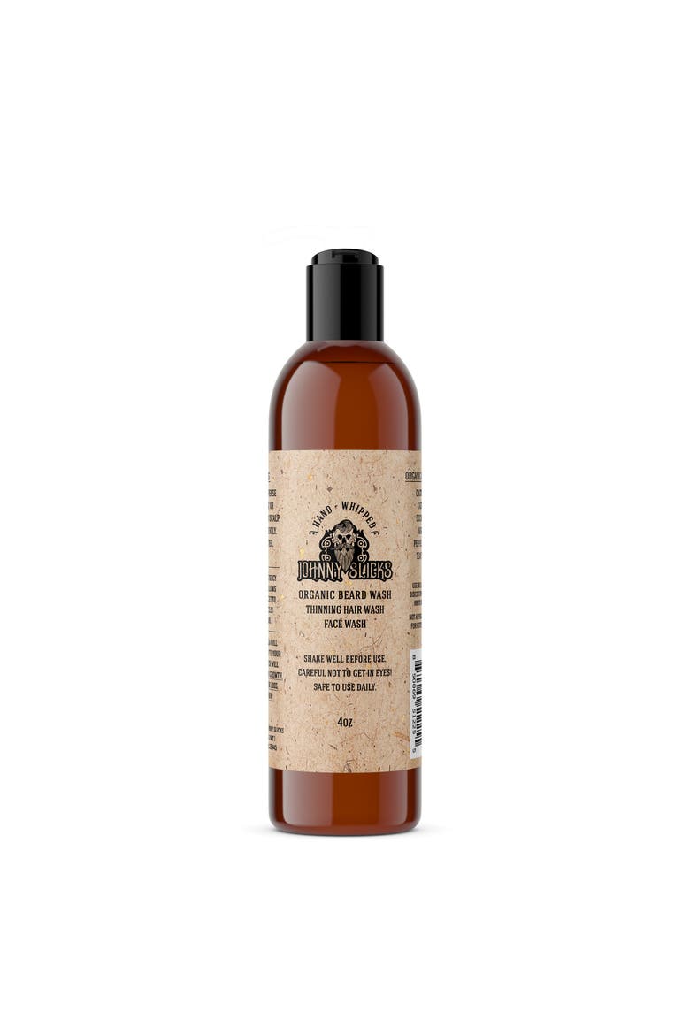 Organic Hand Whipped Beard Wash, Alternate, color, biege