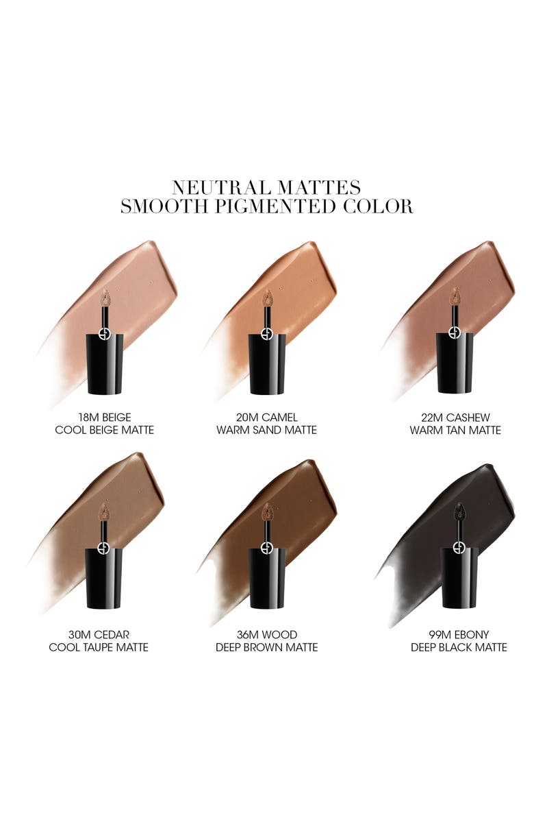 ARMANI beauty Eye Tint Longwear Liquid Eyeshadow, Alternate, color, 99M Ebony