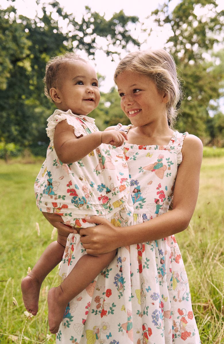 Mini Boden Kids' Luna Ruffle Strap Sundress, Alternate, color, 