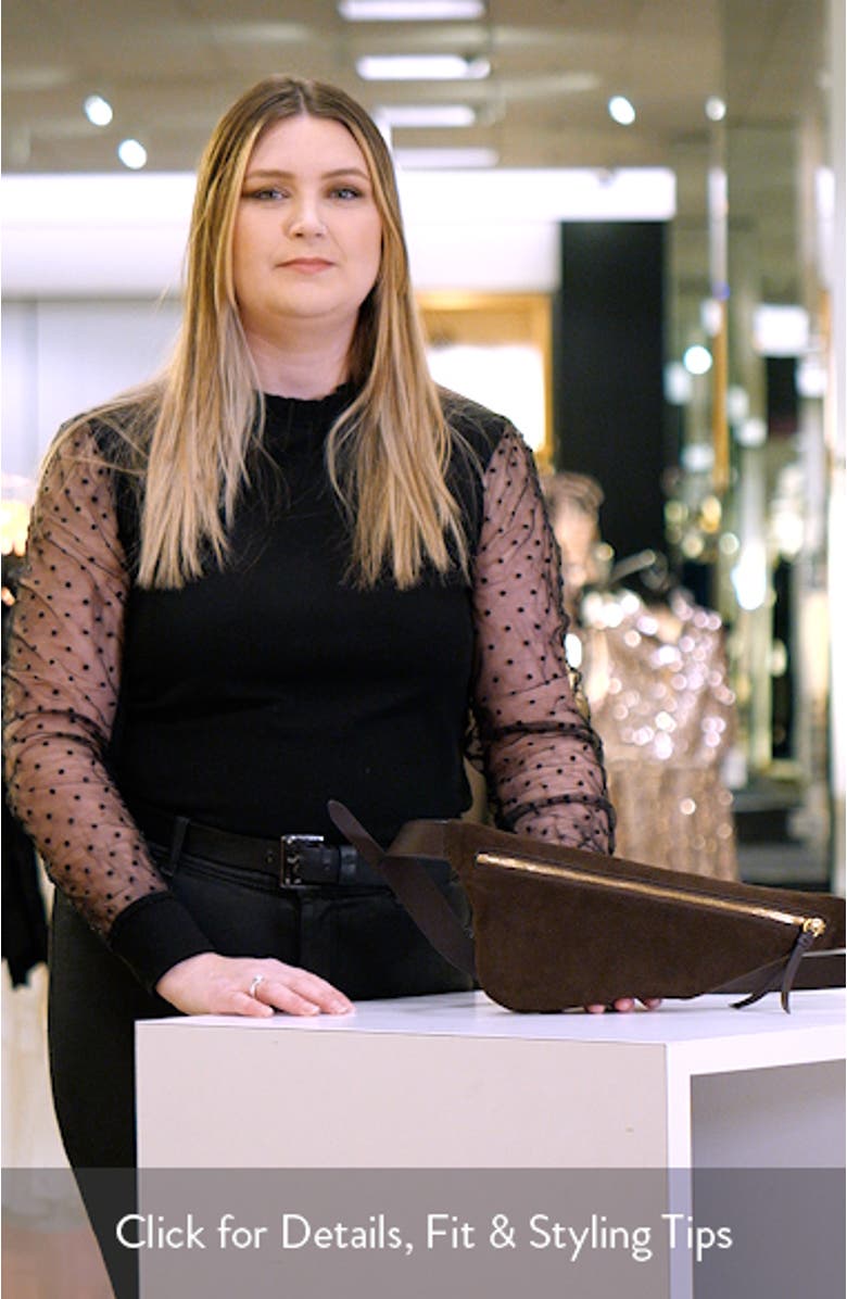 Mini Petra Suede Sling Bag, sales video thumbnail