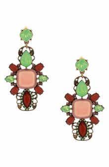 OLIVIA WELLES Beila Collage Drop Earrings