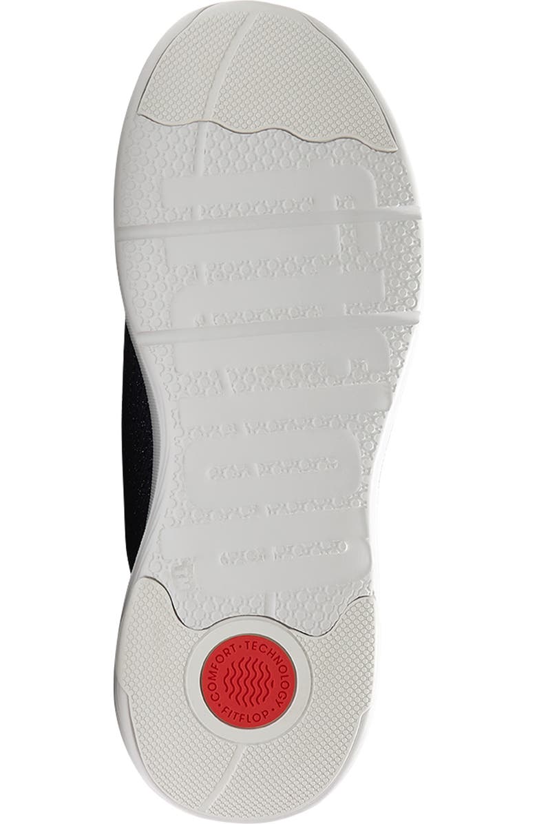 FitFlop Super-Q Knit Slip-on Sneakers, Alternate, color, Metallic Midnight Navy