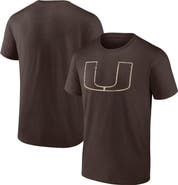 FANATICS Men's Fanatics Brown Miami Hurricanes Express T-Shirt