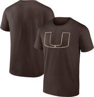 FANATICS Men's Fanatics Brown Miami Hurricanes Express T-Shirt