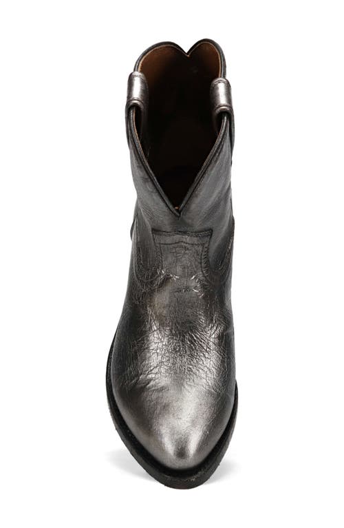 Frye Billy Short Western Boot In Gray