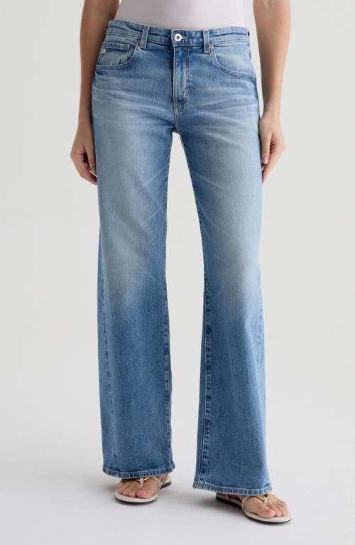Shop Ag Adria Low Rise Bgy Wide Leg Jeans