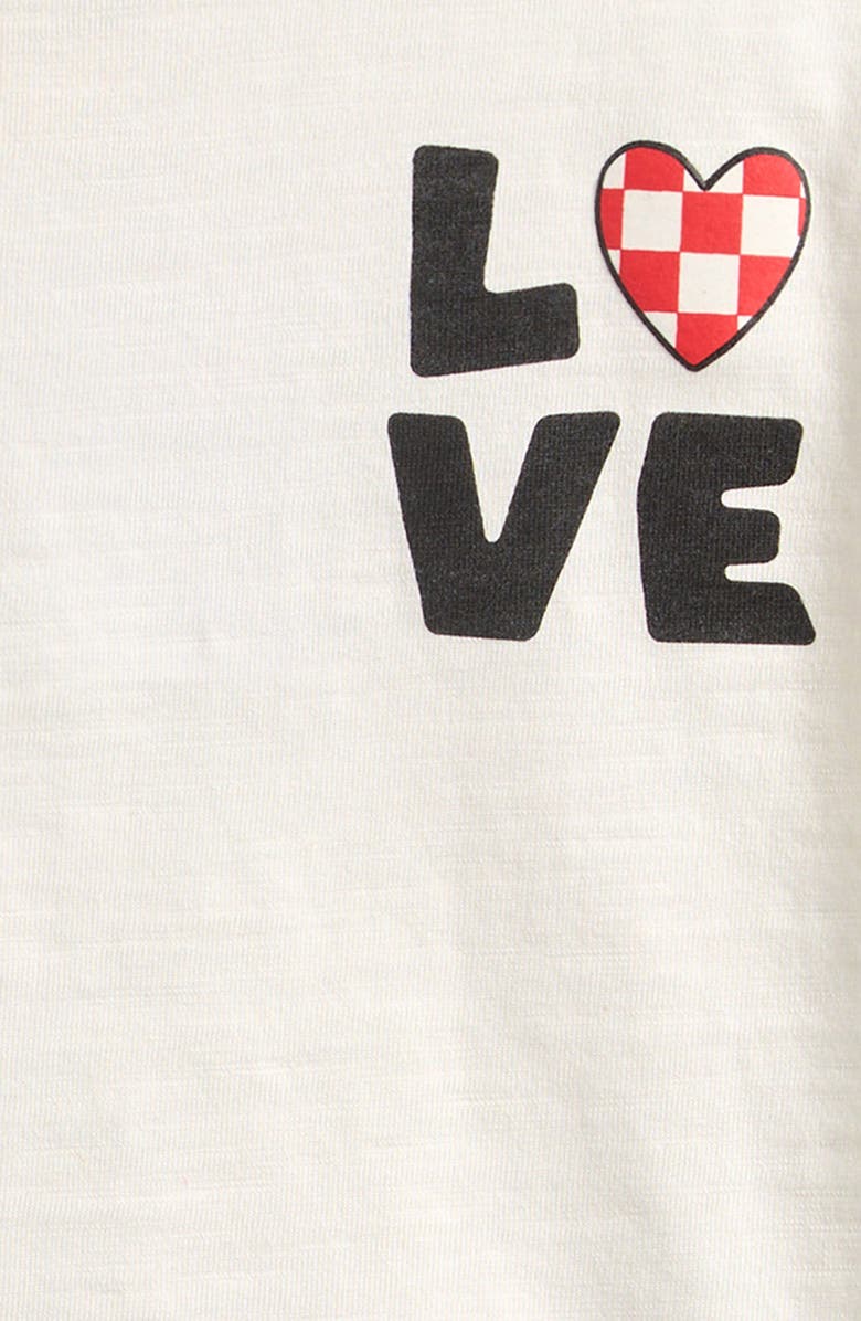 NEXT Kids' Love Cotton Graphic T-Shirt, Alternate, color, White