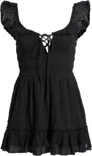 BDG Urban Outfitters Sunny Lace-Up Romper