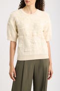 BOSS Fepo Texture Short Sleeve Sweater
