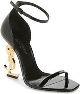 Saint Laurent Opyum YSL Ankle Strap Sandal