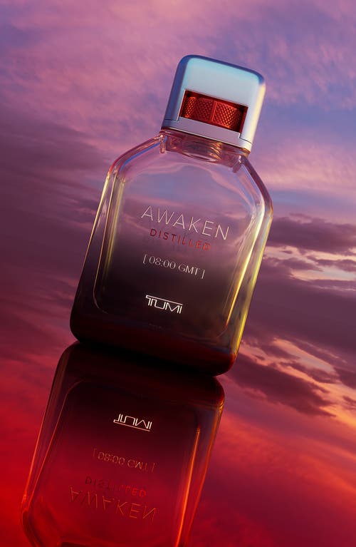 Tumi Awaken Distilled 8:00 Gmt Eau De Parfum Duo $330 Value In Transparent