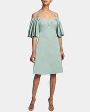 Santorelli Dylan A-Line Cotton Shift Dress