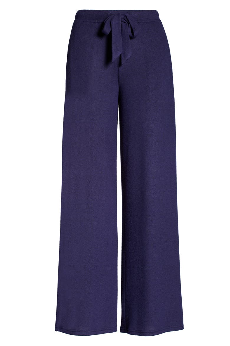 Comfy Lounge Pants, Alternate, color, NAVY DUSK- BLACK MARL