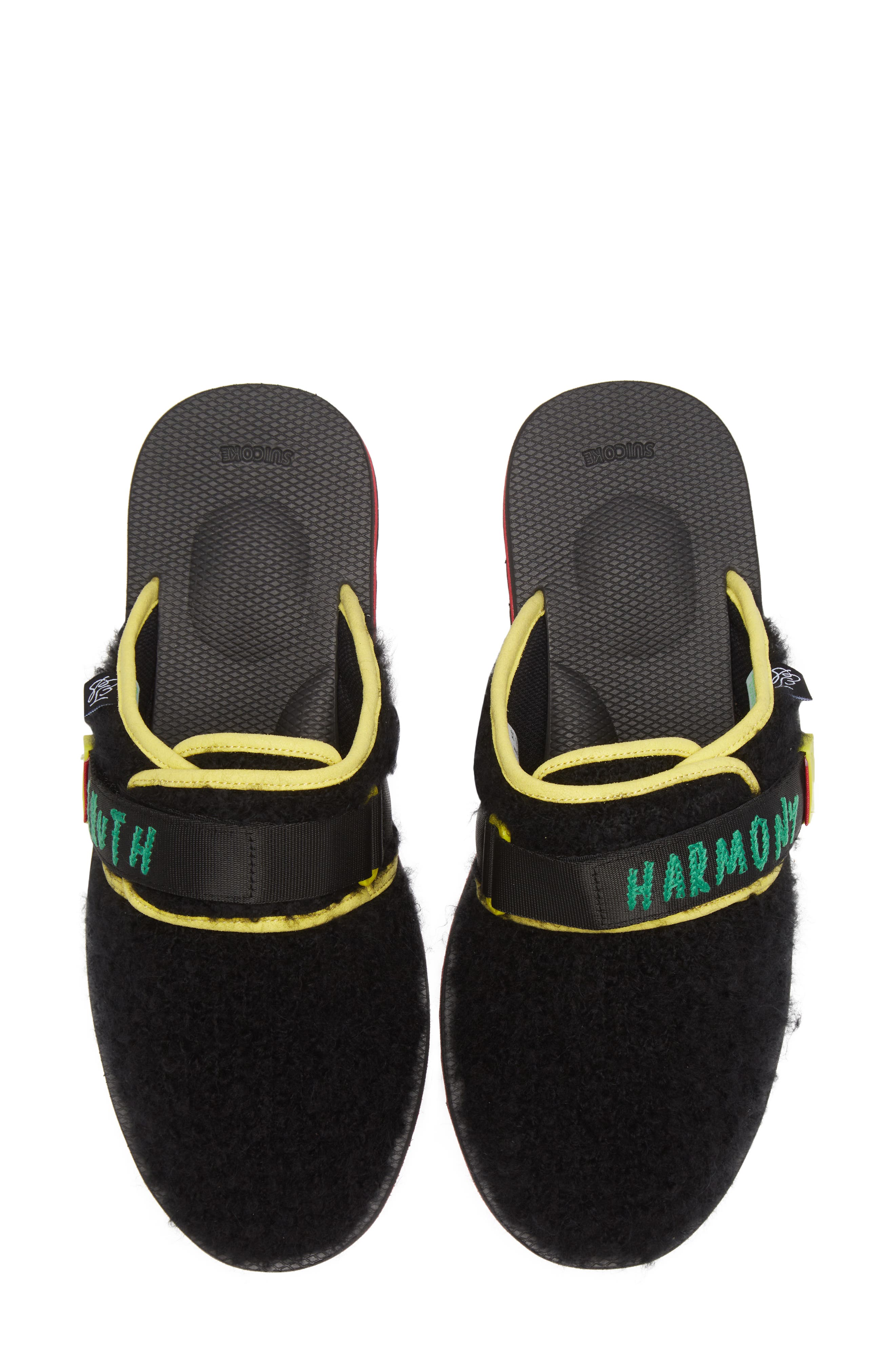 Suicoke x The Elder Statesman Zavo Cabes Fleece Slide 