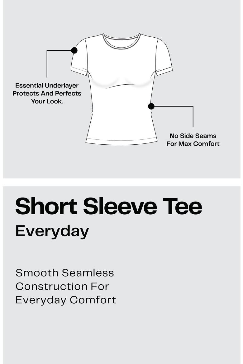 Everyday Seamless T-Shirt, Alternate, color, BEIGE SMOKE