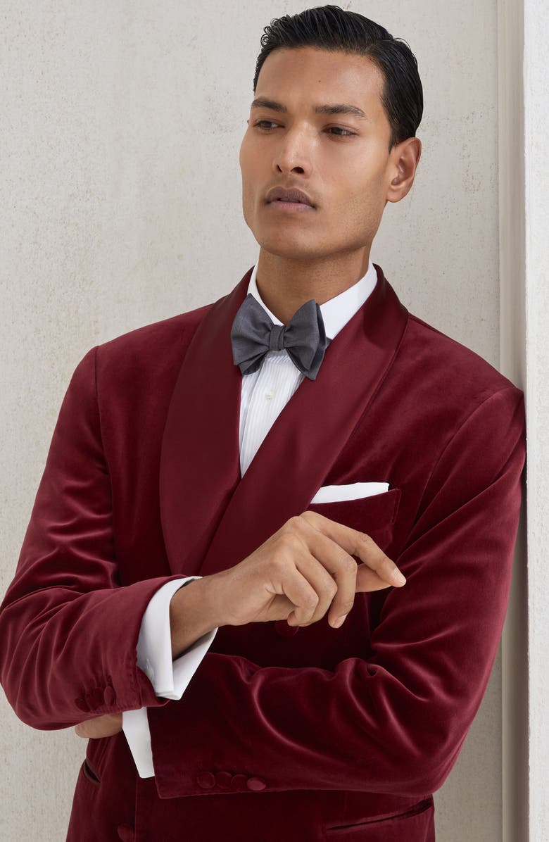 Brunello Cucinelli Bowtie, Alternate, color, Medium Grey