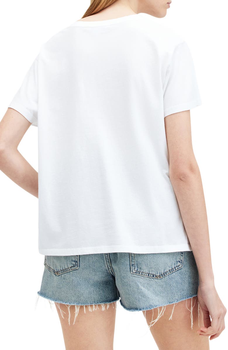 AllSaints Dia Grace Logo Graphic T-Shirt, Alternate, color, 