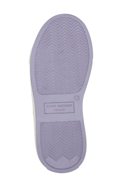 Kurt Geiger Leather Mini Southbank Tag Sneakers In Multi