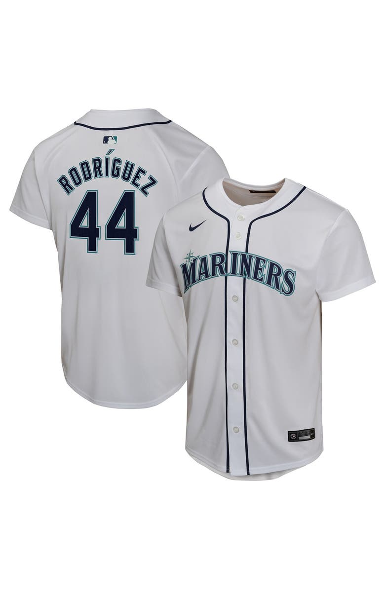 Nike Youth Nike Julio Rodríguez White Seattle Mariners Home Game Player Jersey, Main, color, White