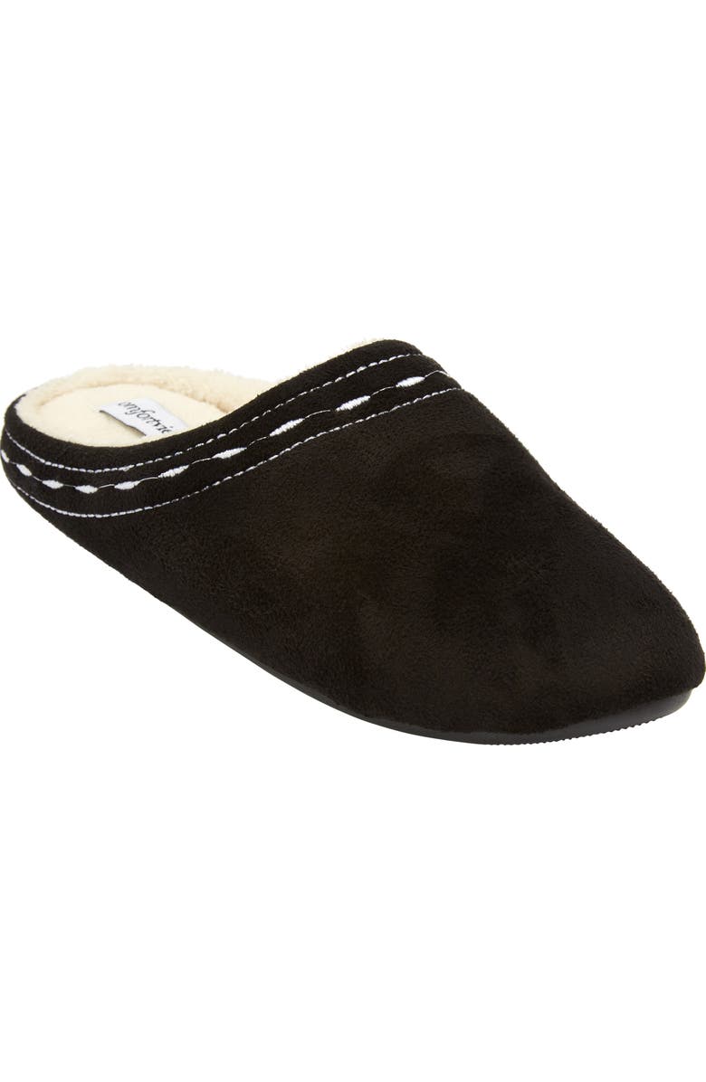 Comfortview The Stitch Clog Slipper, Main, color, Black