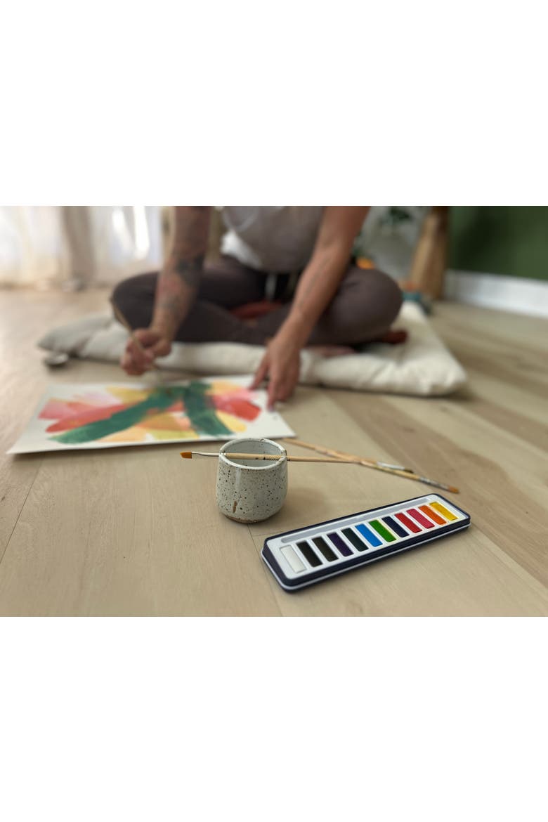 Release + Renew Meditative Art Kit, Alternate, color, Pink