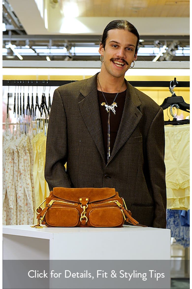 Julian Suede Shoulder Bag video