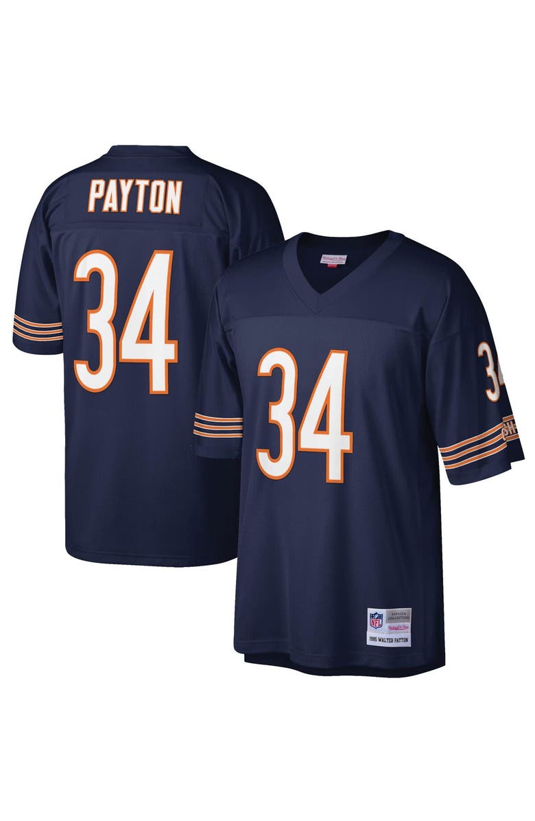 Mitchell & Ness Men's Mitchell & Ness Walter Payton Navy Chicago Bears Legacy Replica Jersey, Main, color, Navy