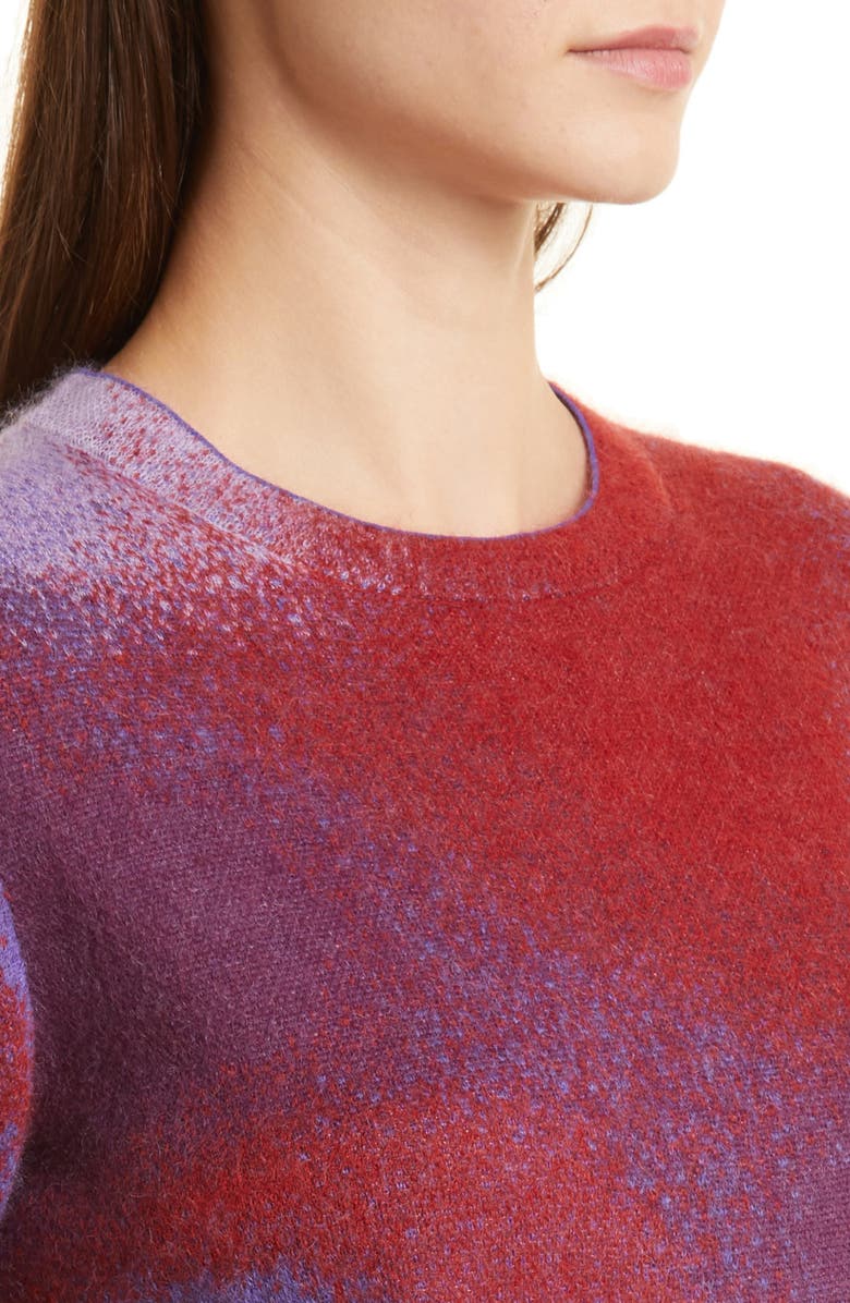 Vince Ombré Jacquard Crop Sweater, Alternate, color,