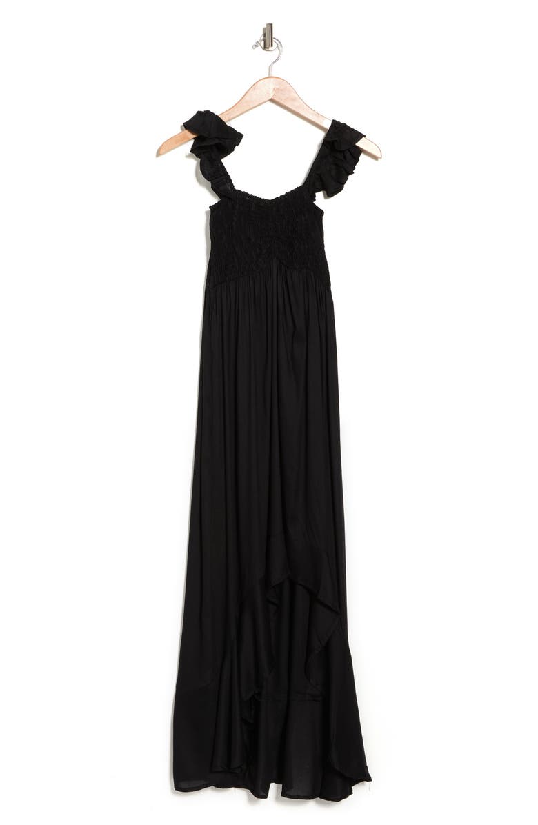 BOHO ME Off the Shoulder Hi-Low Dress, Alternate, color,