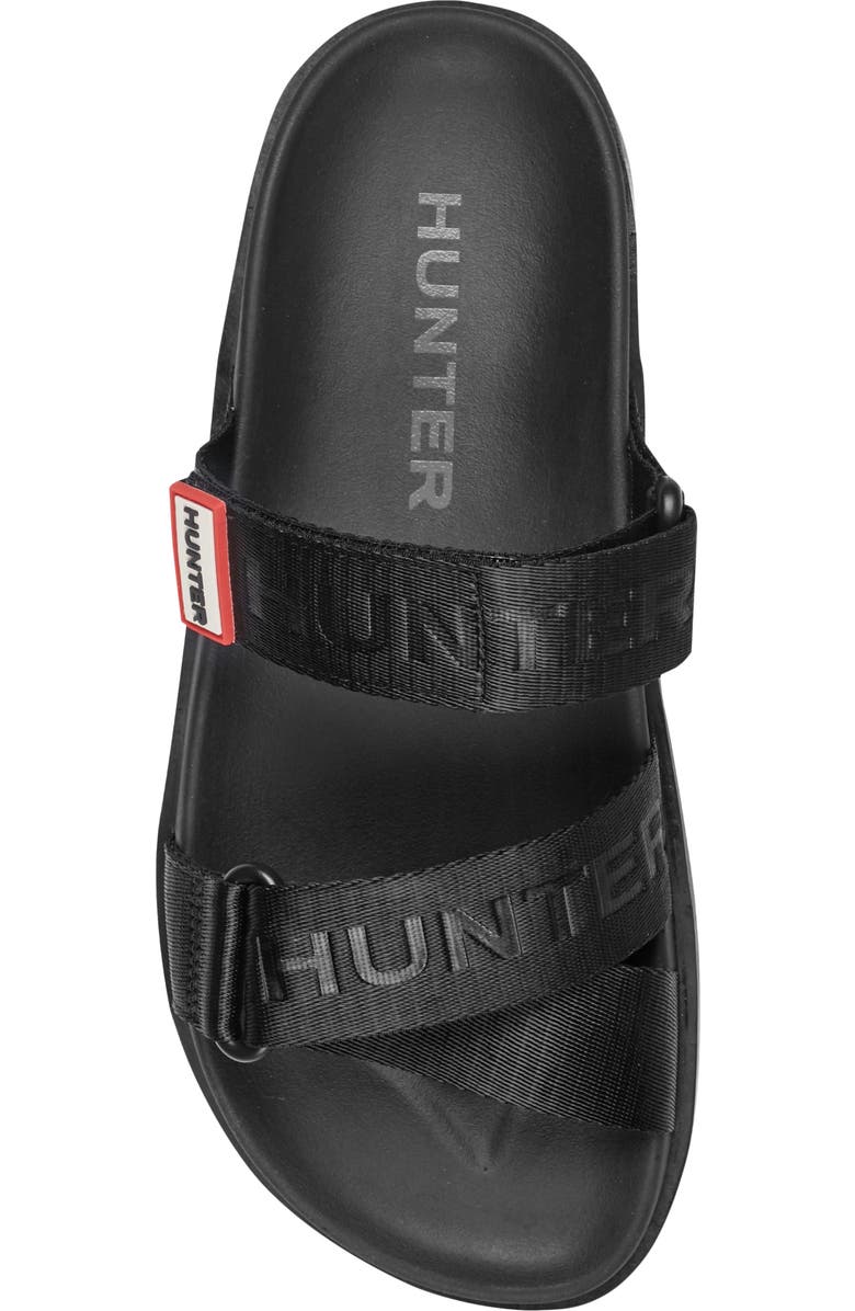 Hunter Rylee Slide Sandal, Alternate, color, Black 001