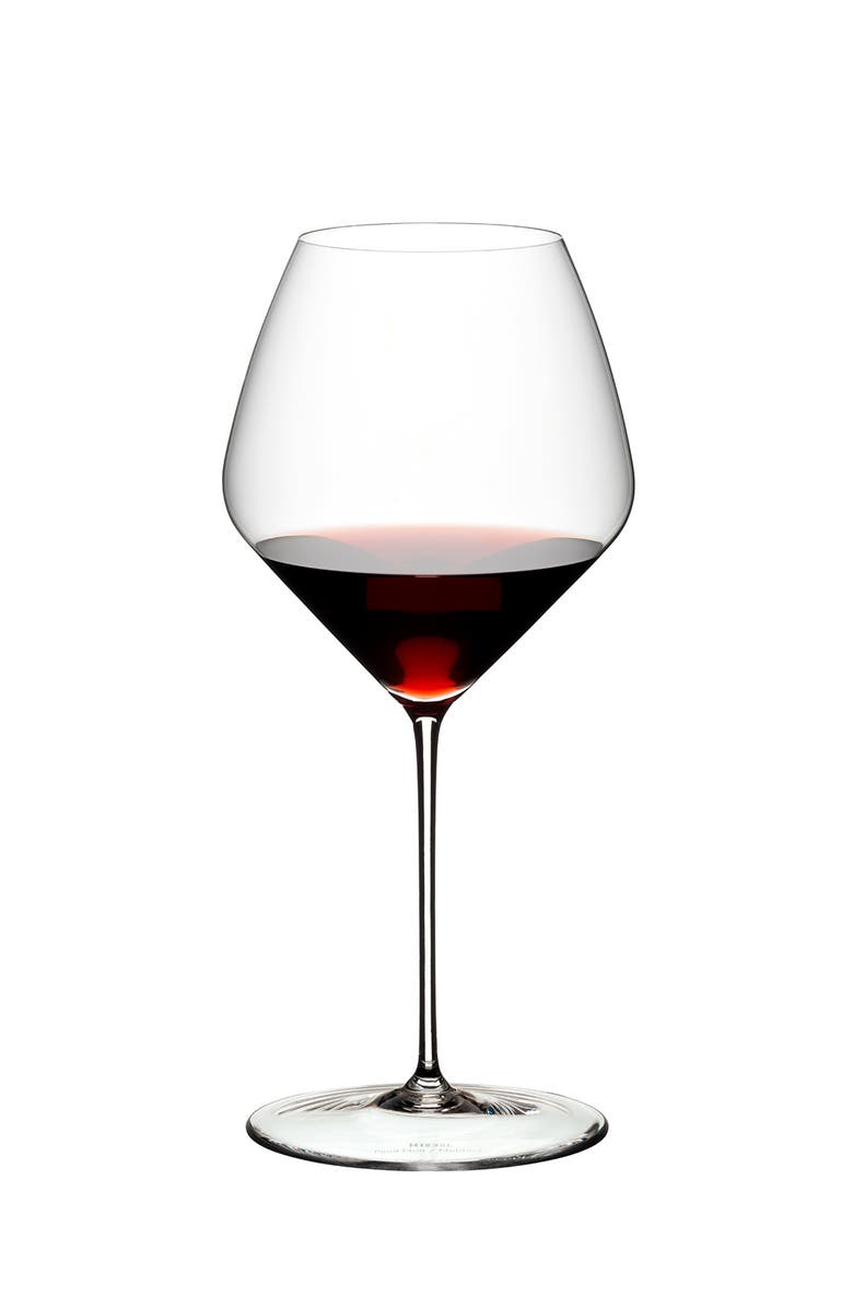 Riedel Veloce Old World Pinot Noir Wine Glass, Set of 2, Main, color, Clear