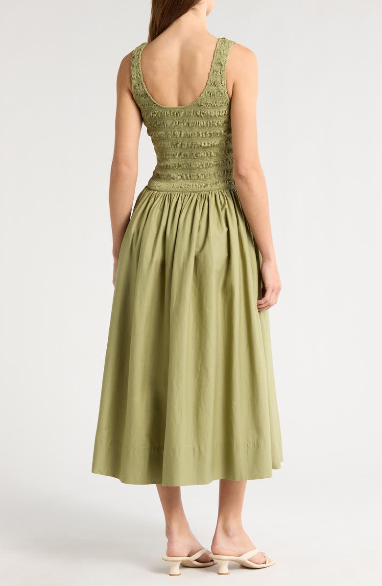 Pistola Alessia Smocked Drop-Waist Dress, Alternate, color, 