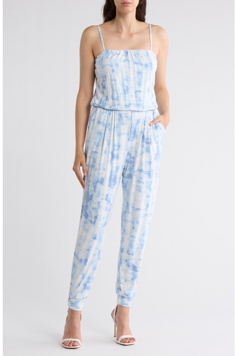 Danni Jumpsuit, Main, color, SKY TIE DYE