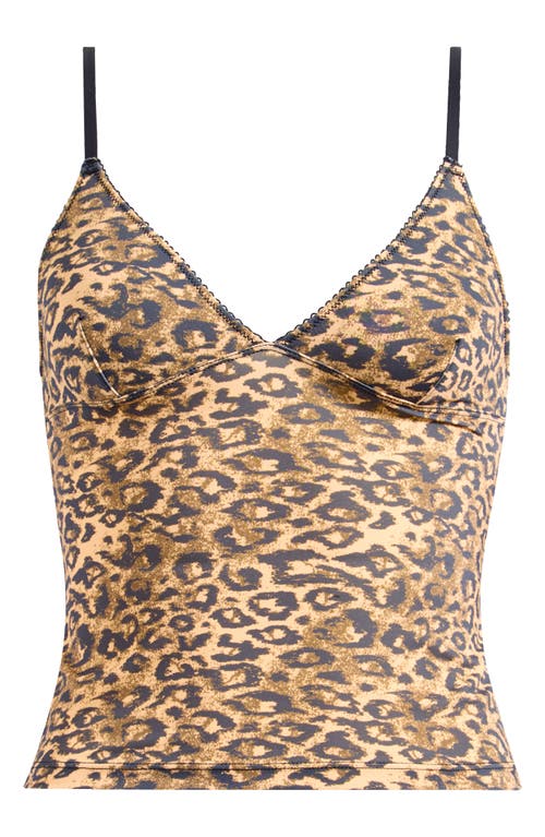 Bdg Urban Outfitters Je T'aime Camisole In Leopard