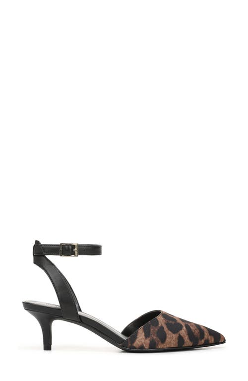 Nordstrom Pearla Kitten Heel Ankle Strap Pump In Animal Print