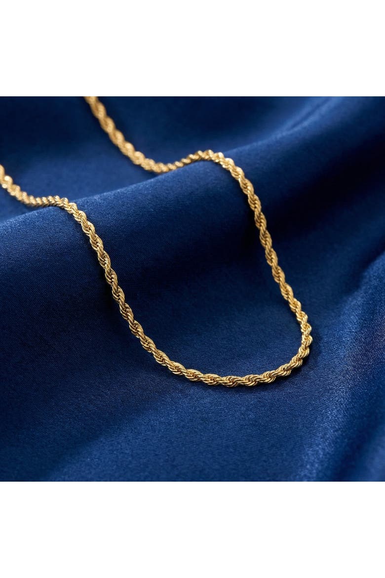 Fremada 14k Gold Filled Men's 5mm Mariner Link Chain Necklace, Alternate, color, 14k Yellow Gold
