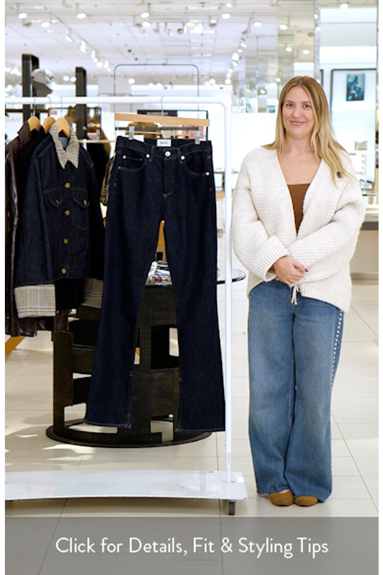 Ingram High Waist Split Hem Skinny Jeans video