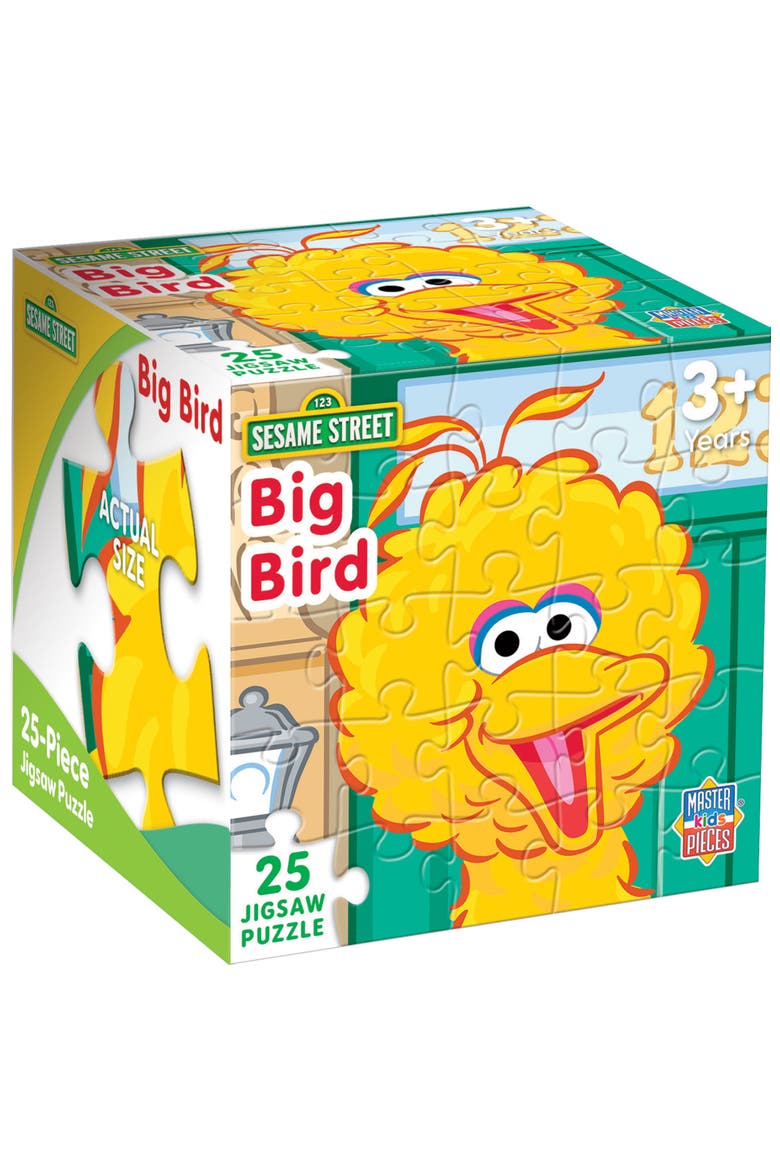 Sesame Street Big Bird 25 Piece Puzzle, Main, color, Multicolor