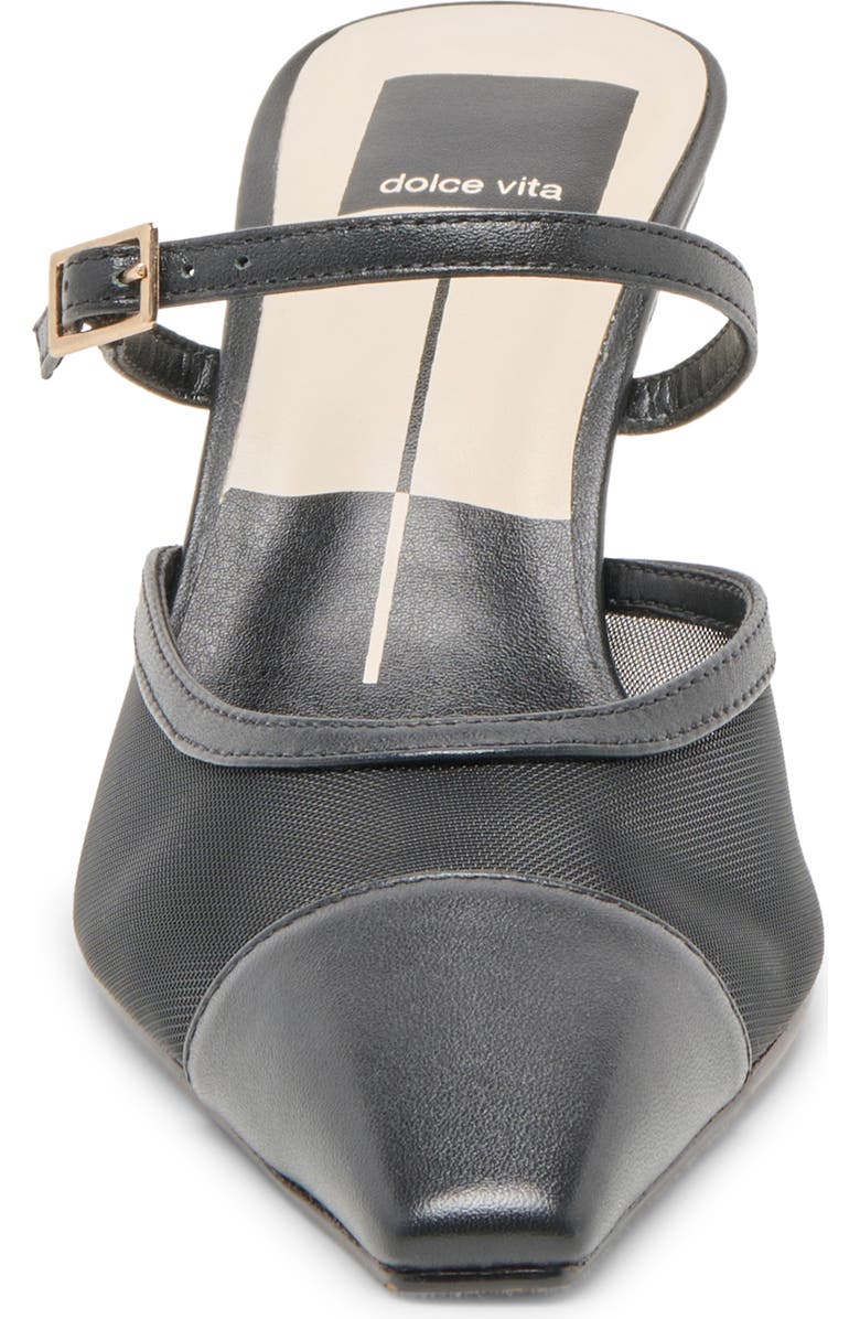 Dolce Vita Loyd Pointed Toe Pump, Alternate, color, Onyx Mesh