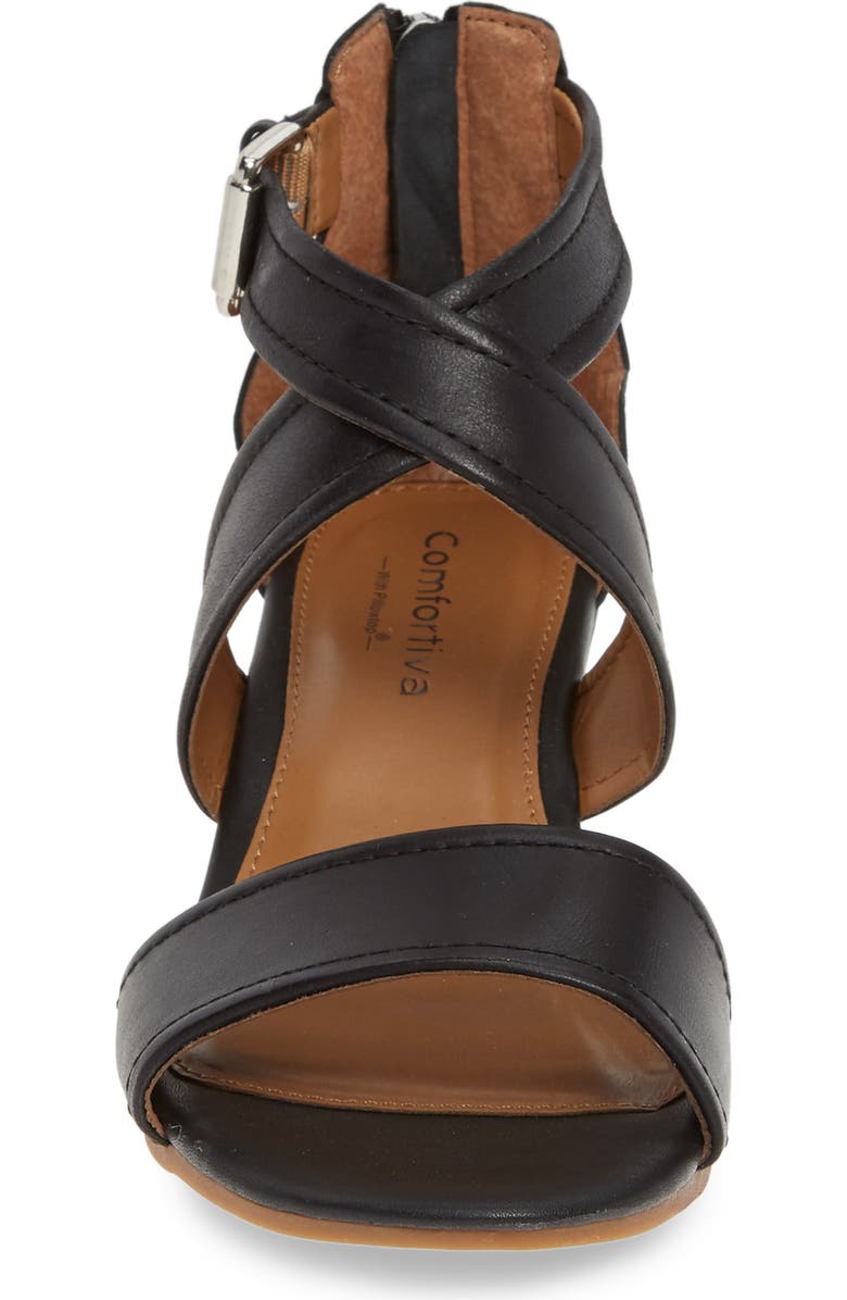 Comfortiva Rabea Wedge Sandal, Alternate, color,