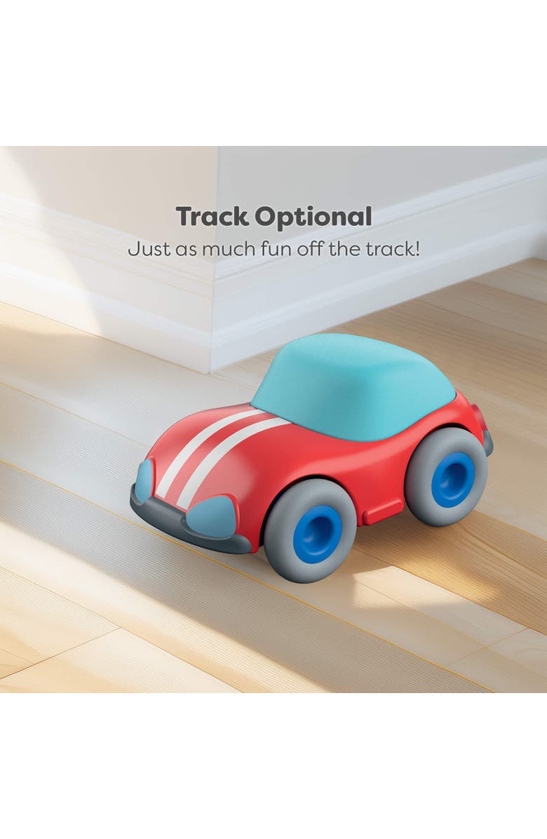 HABA Cars Race Car Bundle - Set of 4 Momentum Motor Vehicles, Alternate, color, Multi