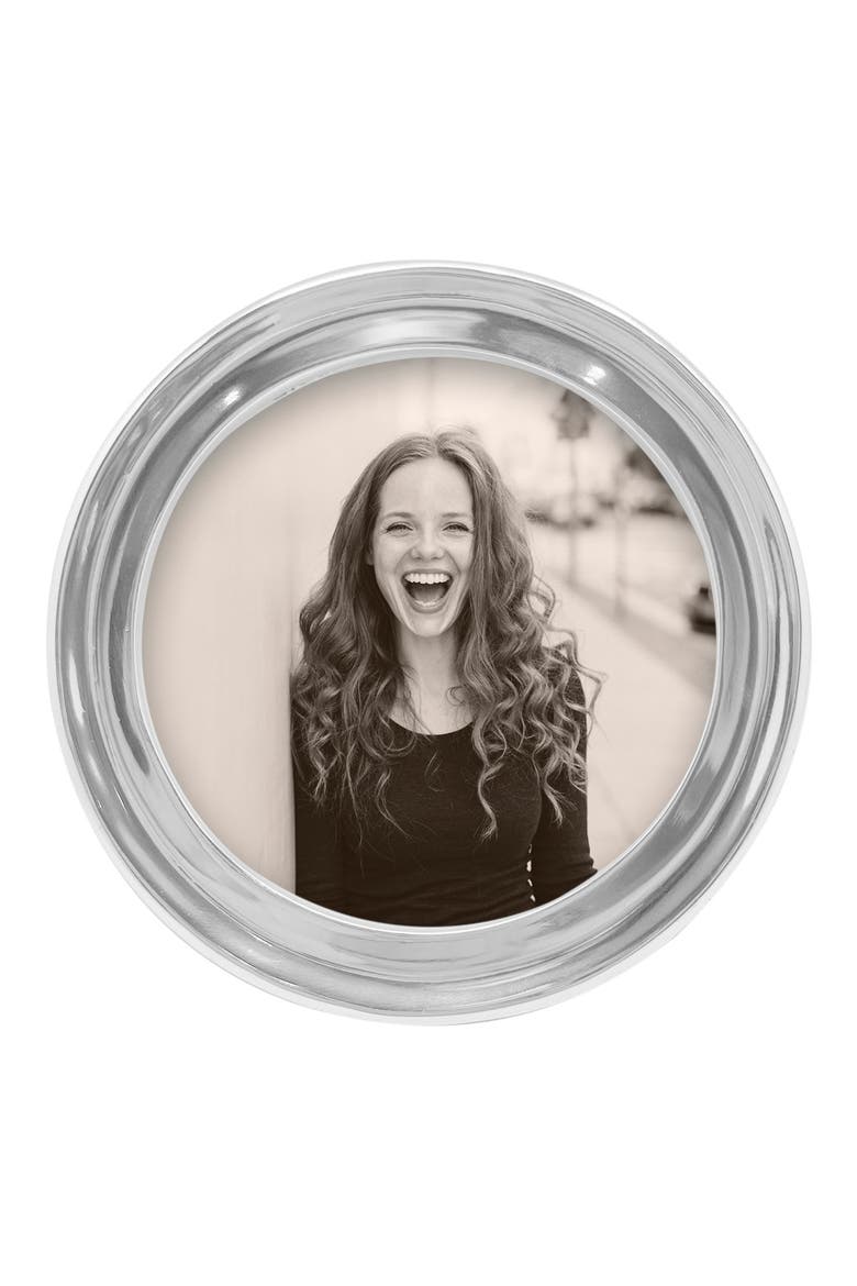 Signature Round 5 x 5-Inch Picture Frame, Main, color, NO COLOR