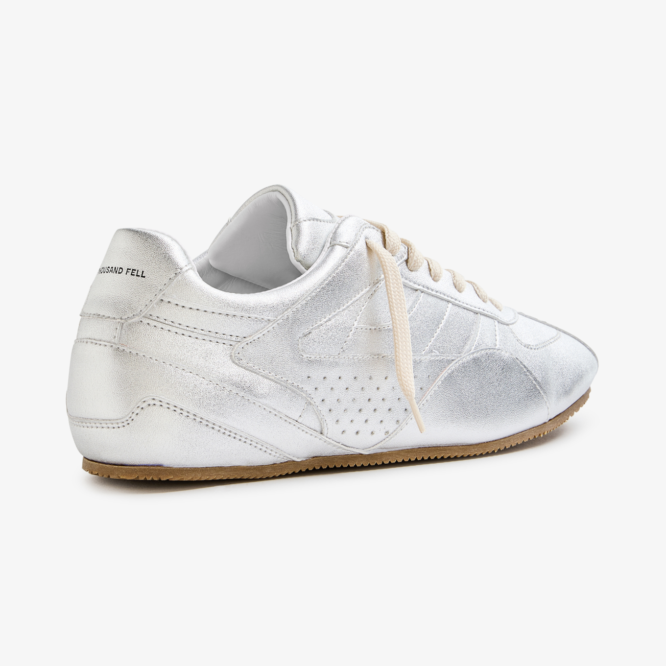 Women's Driver Sneaker, Alternate, color, Metallic Silver