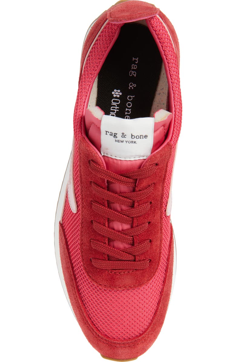 rag & bone Retro Runner Sneaker, Alternate, color, Fuchsia