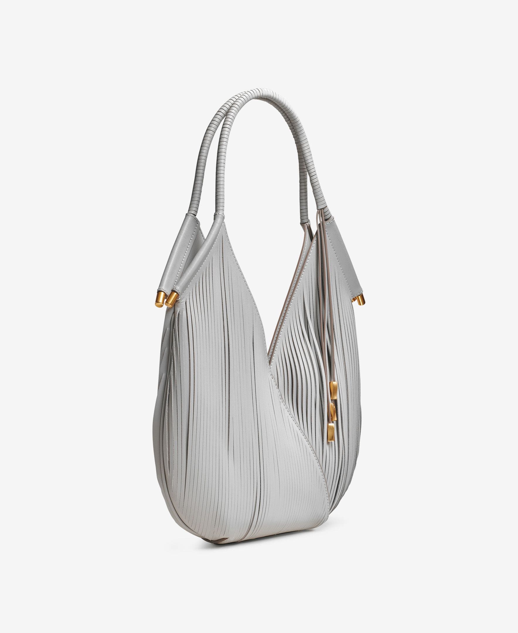 Baldwin Lasercut Mini Shoulder, Alternate, color, Zinc