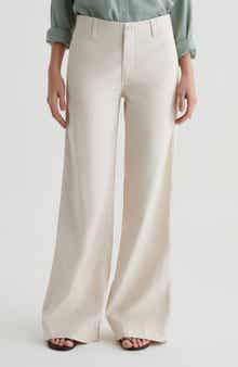 AG Laurent Twill Wide Leg Pants